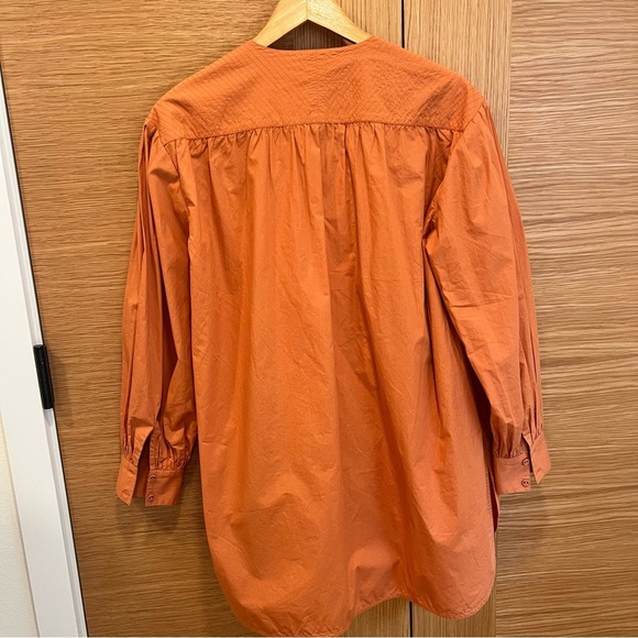 ULLA JOHNSON | SCARLETTE TUNIC TOP | Size 2 | NWT | Orange - Picture 15 of 16